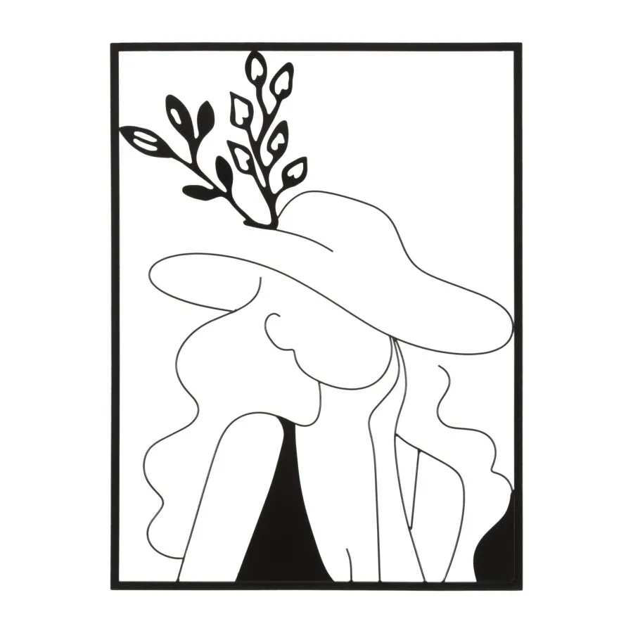 PANEL ŻELAZNY ELEGANT -A- 60x1x80 cm